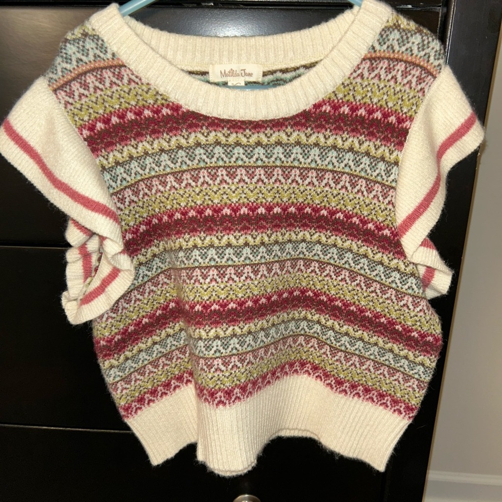 Size 10 Matilda Jane sweatervest